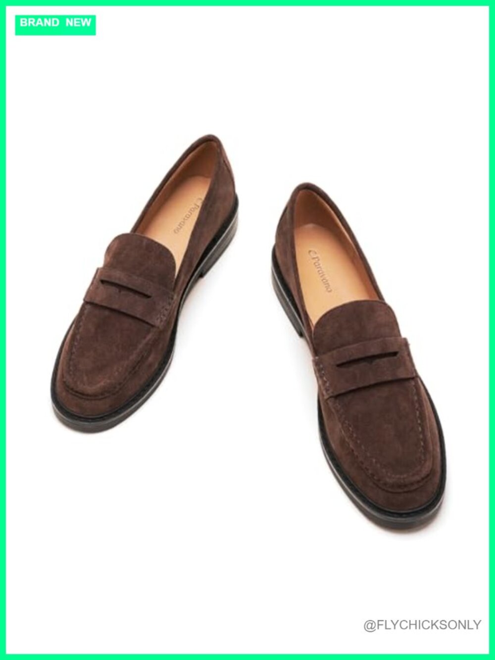 Genuine Leather Penny Loafers Women Walking Mocc